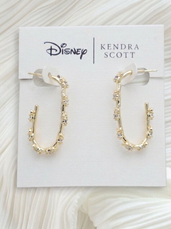 Kendra Scott Jewelry - Disney Gold Mickey & Minnie Hoop Earrings by Kendra Scott